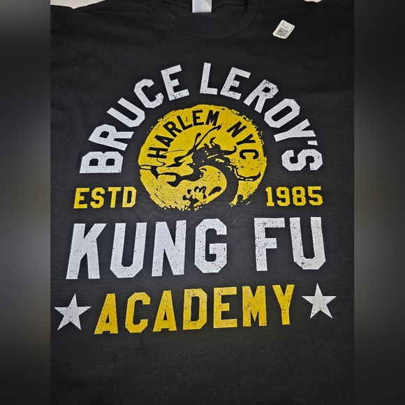 Bruce Leroy's Kung Fu Academy Harlem NYC 1985 Last Dragon Tshirt- Big & Tall 2XL - Picture 4 of 10